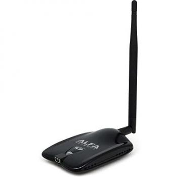 Alfa Network AWUS036NHA – Adattatore USB Wi‑Fi 150 Mbps 802.11b/g/n RP‑SMA