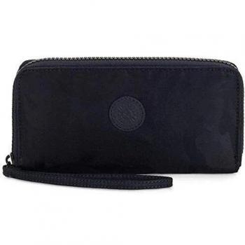 KIPLING IMALI, Cartera-Monedero para Mujer, Satin Camo Azul, L