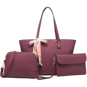 Conjunto de Bolsos SCOFY para Mujer, 3 Piezas, Elegante y de Gran Capacidad