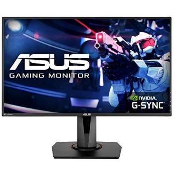 ASUS VG278QR 27'' FHD (1920 x 1080) Esports Gaming Monitor per PC, 0.5 ms, 165 Hz, DP, HDMI, DVI, FreeSync, Compatibile G-Sync, Filtro Luce Blu, Flicker Free, Certificazione TUV