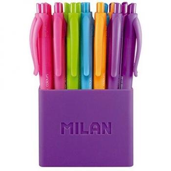 Bote 24 bolígrafos P1 touch Colours colores surtidos