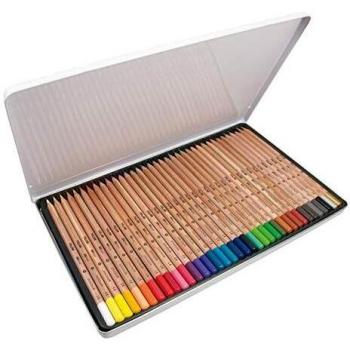 CAJA 36 LAPICES DE COLORES METALICA MILAN