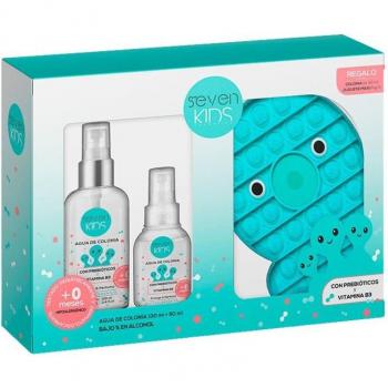 Seven Kids Agua de Colonia + Maxi Pop It 100ml, 50ml, Juguete Pulpo