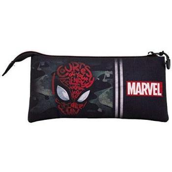 KARACTERMANIA Estuche Portatodo Triple Spiderman