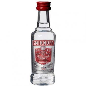 Smirnoff Vodka Miniatures 5 cl (Pack of 12)