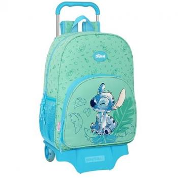 MOCHILA 180+CARRO 905 STITCH ALOHA 33x42x14CM