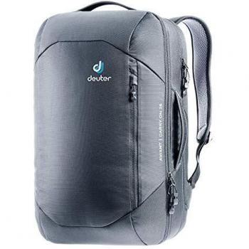 Mochila Deuter Aviant Carry On 28L color negro y gris