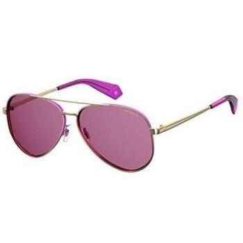 Polaroid PLD 6069/S/X Gafas de Sol, Multicolor (Gold Viol), 61 para Mujer
