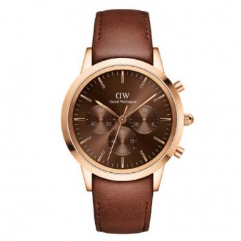 Daniel Wellington Hombre DW00100640 Reloj Cronógrafo Estilo St Mawes Oro Rosa 42 mm