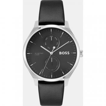 Reloj Boss Tyler 1514102 para hombre con correa de cuero negro