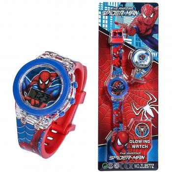 Reloj Infantil Cartoon Spiderman y Elsa