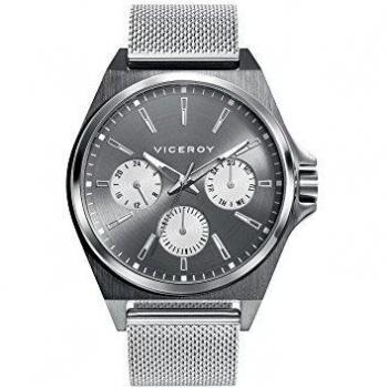Viceroy Reloj Multiesfera para Hombre de Cuarzo con Correa en Acero Inoxidable 471147-17