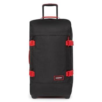 Trolley Eastpak Tranverz M 78L Negro Puro Rojo