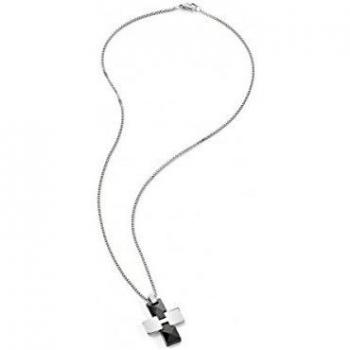 Morellato Collar Hombre Cerámico Acero SACU01