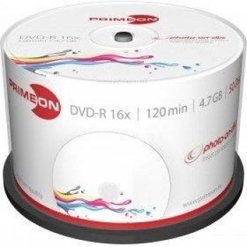 Primeon DVD-R vergine 4.7 GB 50 pz. Torre stampabile