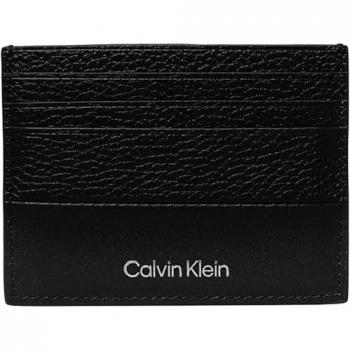 Cartera de piel negra Calvin Klein K50K512315 – Elegancia Casual 2024