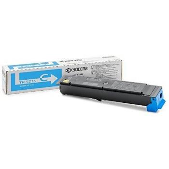 Kyocera TK-5215C Cyan Original Toner Cartridge, 1T02R6CNL0. For TASKalfa 406ci printer