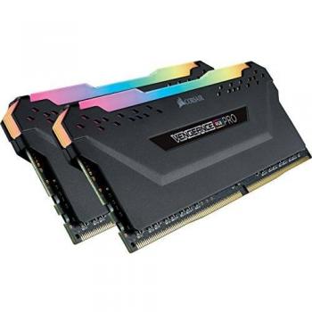 Corsair Vengeance RGB PRO 16 GB (2x8 GB) DDR4 3000MHz C15 XMP 2.0 Kit di Memoria Illuminato RGB LED Entusiasta, Nero