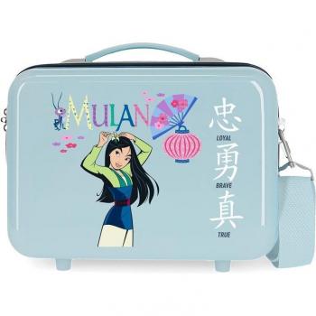 Neceser ABS Mulan Princesas Celebración Adaptable
