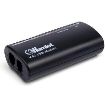 Hamlet HV92usb2 Modem Fax Analogico V.92 Usb 56.000 Bps