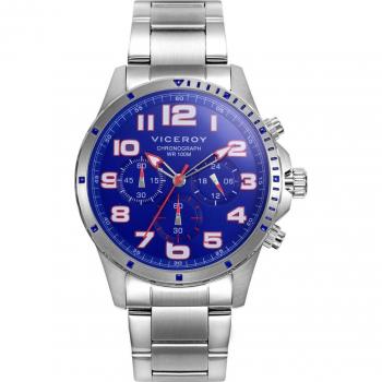 Viceroy Heat Acero Azul Chrono
