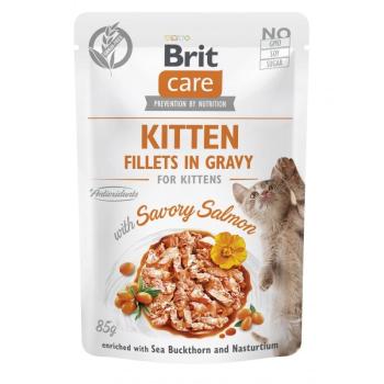 KOHE OX.ee LAOS! Brit Care Kitten Savory Salmon Gravy 85 g