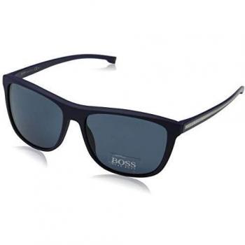 BOSS Orange BO 0193/S IR 003 Gafas de sol para Hombre, Negro (Matt Black/Grey), 52