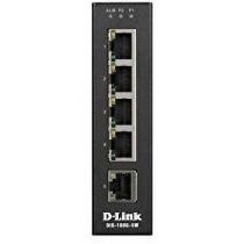 D-Link Dis-100G-5W Non gestito L2 Gigabit Ethernet (10/100/1000) Nero