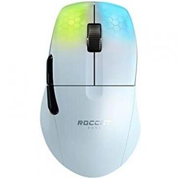 Roccat KONE Pro Air Mouse da gioco ergonomico Bluetooth® Ottico Bianco