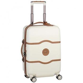 DELSEY Paris Chatelet Air Maleta de Mano, 55 cm, 39 Litros, Blanco (Angora)