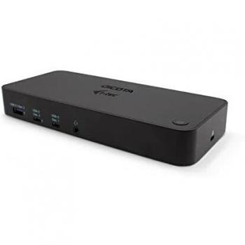 Dicota D31951-UK replicatore di porte e docking station per laptop Cablato USB tipo-C Nero
