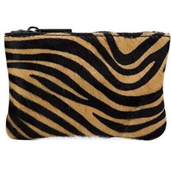 FIRENZE ARTEGIANI Monedero Leonilda Piel auténtica Tigre