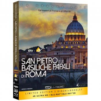 San Pietro e le basiliche papali di Roma (Blu-ray 3D + Blu-ray Ultra HD 4K)