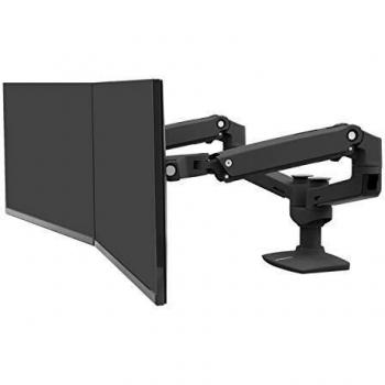 Ergotron LX Series 45-245-224 supporto da tavolo per Tv a schermo piatto 68,6 cm (27) Morsa/Bullone di ancoraggio Nero