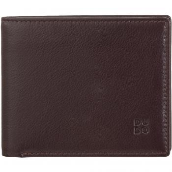 Cartera Dudu Slim de Piel con Monedero y Protección RFID