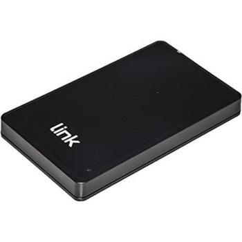Link Accessori LKLOD252 Contenitore di Unità di Archiviazione 2.5 Enclosure HDD Nero