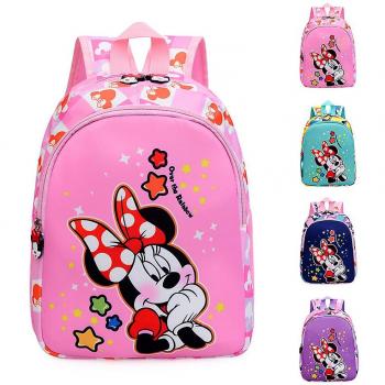 Mochila Minnie Mouse para niñas color púrpura