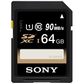 Sony SF64U Scheda SD XC, UHS-I, Classe 10, 64 GB, Nero