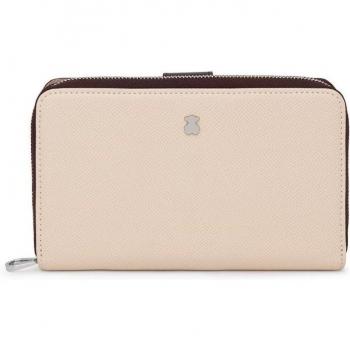 Monedero Tous “New Dubai” Beige Medio