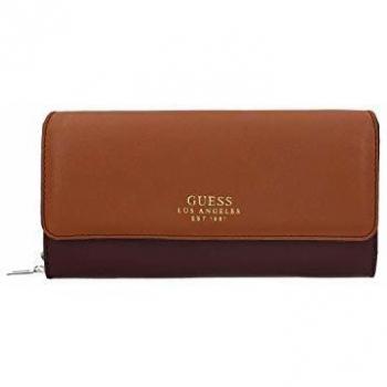 Cartera Clutch GUESS Ella LRG Marrón