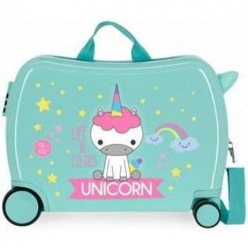 Roll Road. Maleta Infantil 2 Ruedas Multidireccionales Little Me Unicornio