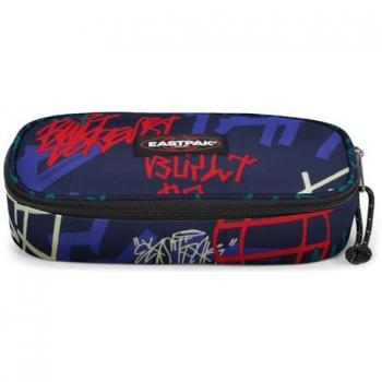 Estuche Eastpak Azul Marítimo & Rojo Brillante