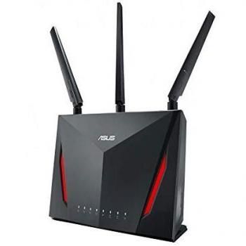 Asus RT-AC86U Router Wireless AC2900 Dual-band Gigabit 802.11ac, MU-MIMO, AiProtection, 3G/4G support, AiCloud