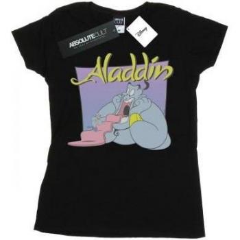 Aladdín Genio Camiseta Blanca XXL de Algodón