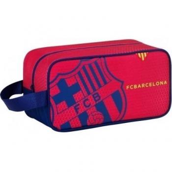Safta 311258 F.C. Barcelona Bolsa para Zapatos, Color Azul y Granate