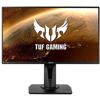 ASUS TUF Gaming VG259QM Monitor Gaming 24.5”, FullHD (1920x1080), 280Hz, Fast IPS, Tempo di Risposta 1ms, G-SYNC, Adaptive Sync, Flicker Free, HDR 400, Riduzione Luce Blu, GamePlus, Regolabile, Nero