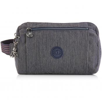 Kipling ANIKI Bolsa de Aseo, 24 cm, 4.5 Liters, Azul (Active Denim)