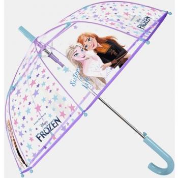 Paraguas automático transparente Frozen 2 Disney 45cm