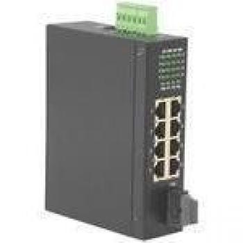 ROLINE Switch di rete Industrial Switch, 7x RJ-45, 1x SC, unmanaged