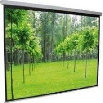 Schermo Manuale Nubi 170x127 Bianco Opaco 4:3 Nero